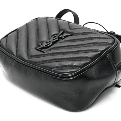 Saint Laurent Calfskin Matelasse Monogram Lou Belt Bag Black 12 of 12
