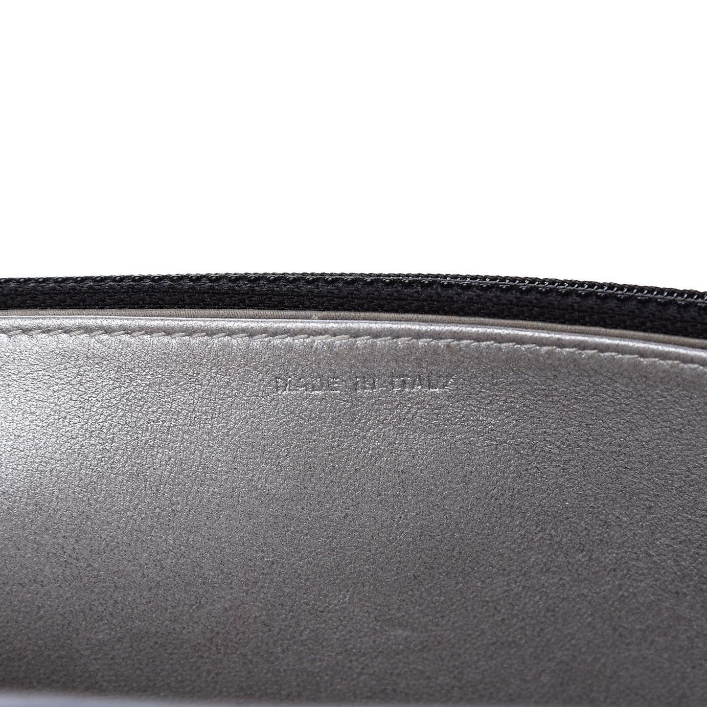 Lambskin Camellia Embossed Wallet on Chain WOC Black