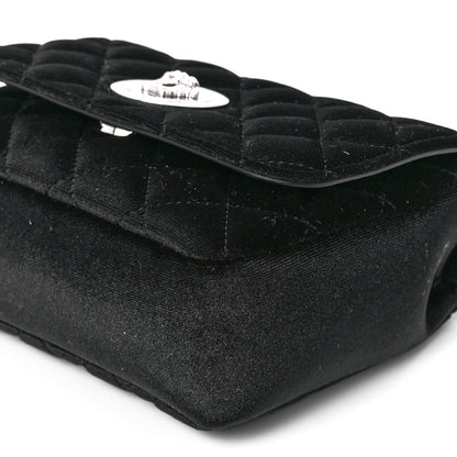 Versace Velvet Quilted Icon Crossbody Bag Black 12 of 12