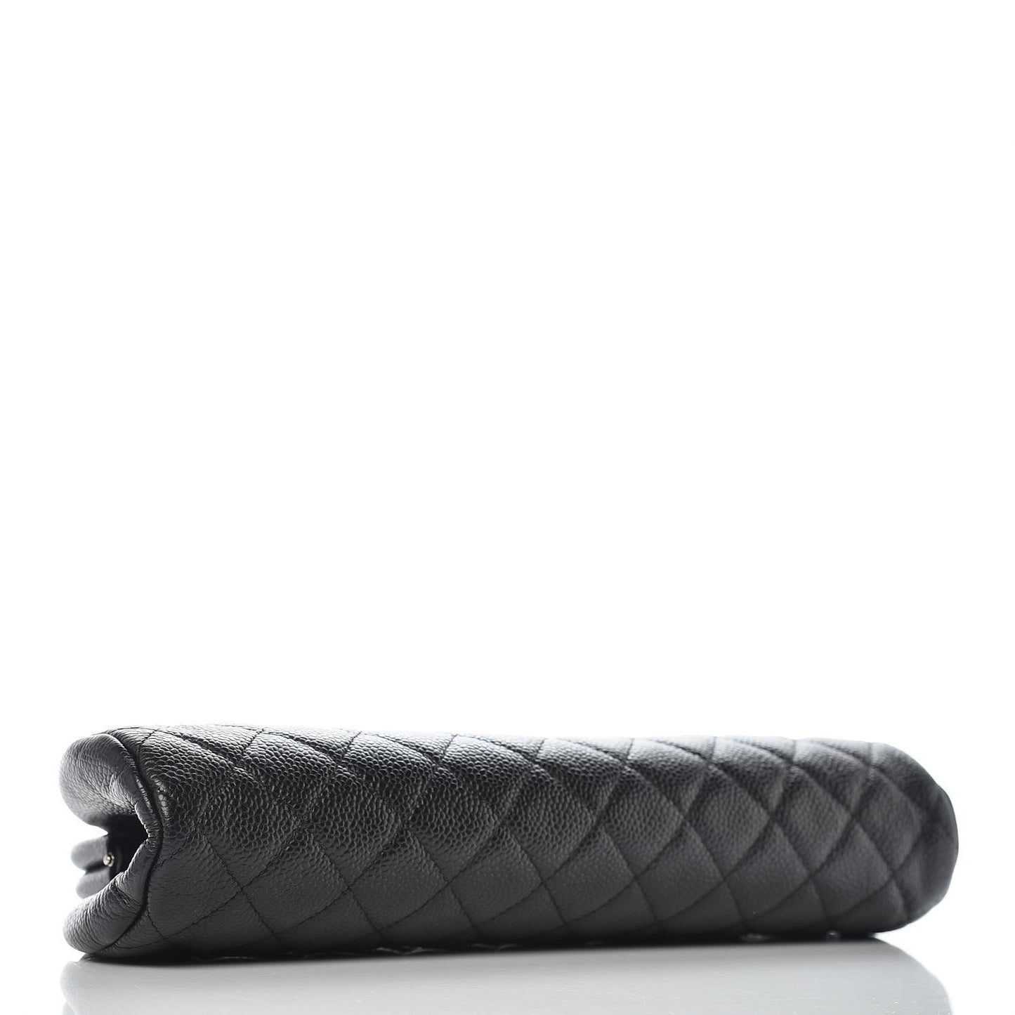 Caviar Quilted Timeless Clutch Black