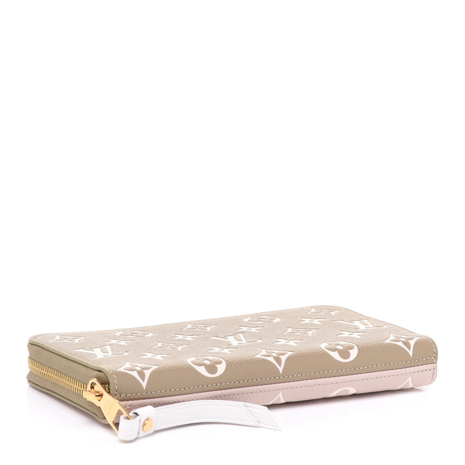 Louis Vuitton Empreinte Monogram Spring in the City Zippy Wallet Kaki Beige Cream 4 of 7