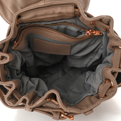 Alexander Wang Lambskin Mini Marti Backpack Latte Rose Gold Hardware 5 of 9