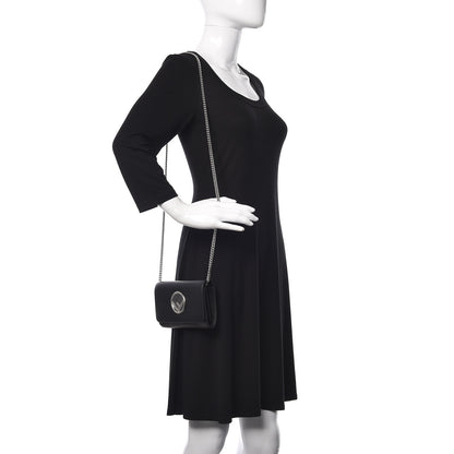 Fendi Vitello Cruise F is Fendi Wallet on Chain Black 2 of 11