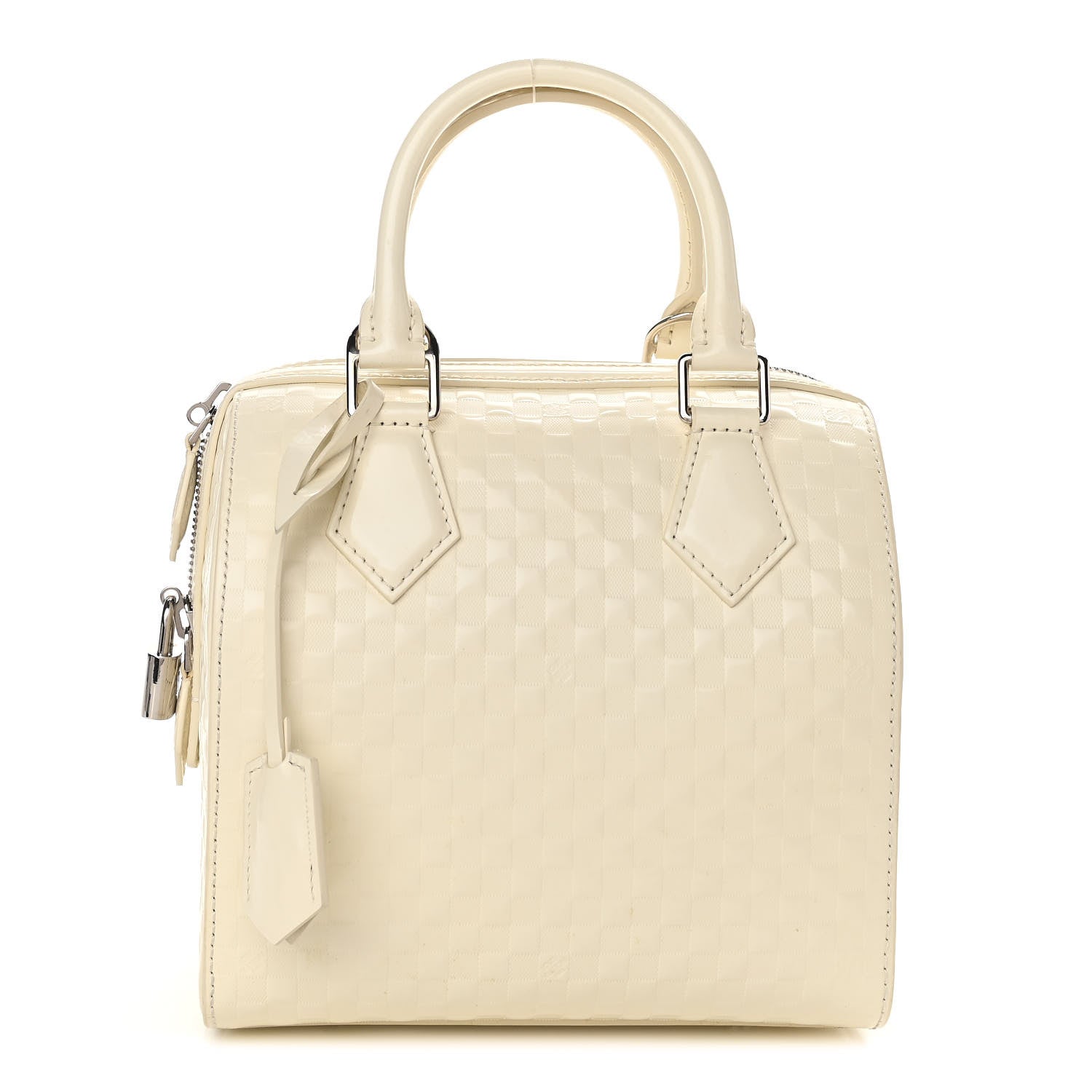 Louis Vuitton Damier Facette Speedy Cube MM Creme 1 of 11