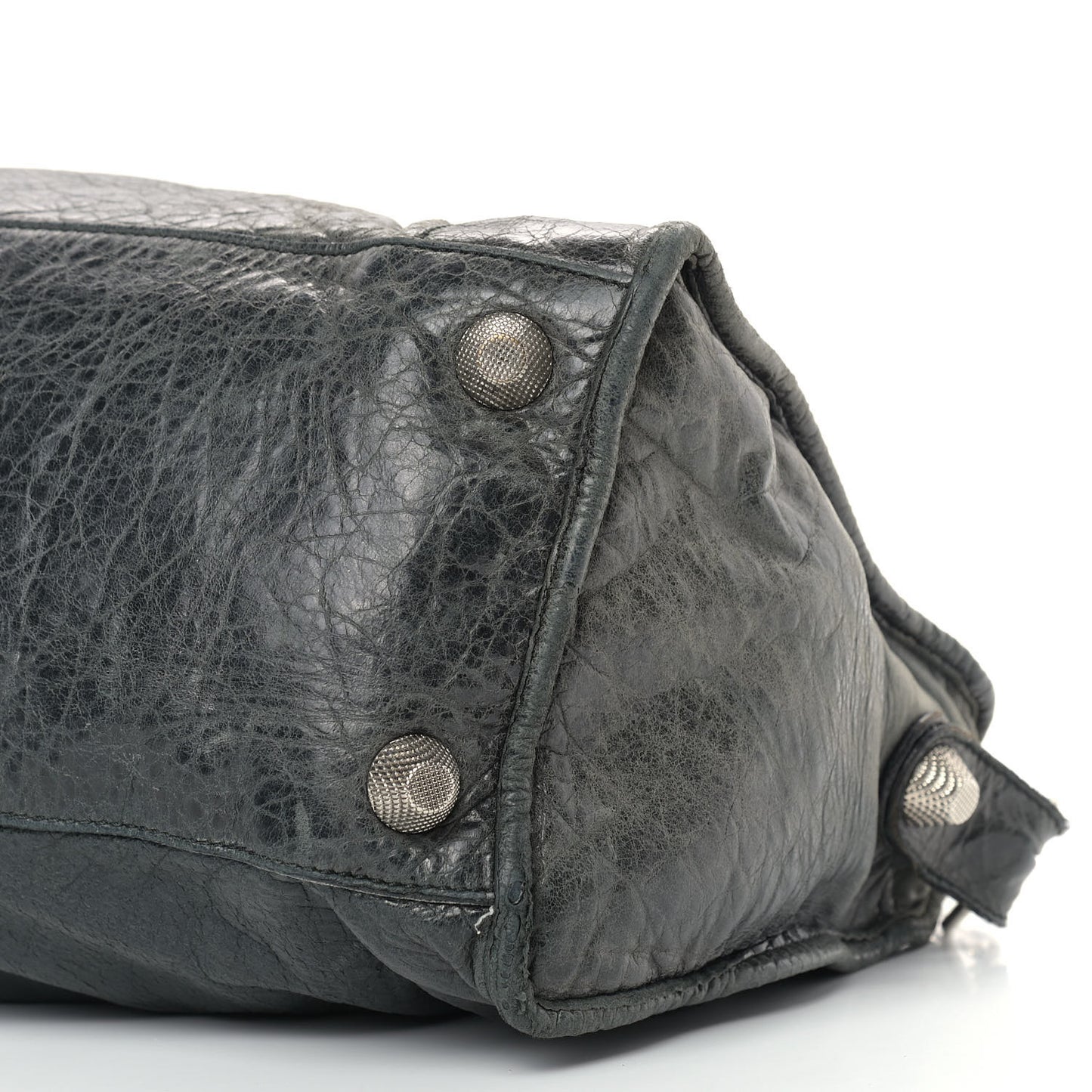 Agneau Giant 21 Silver Hardware Part Time Black