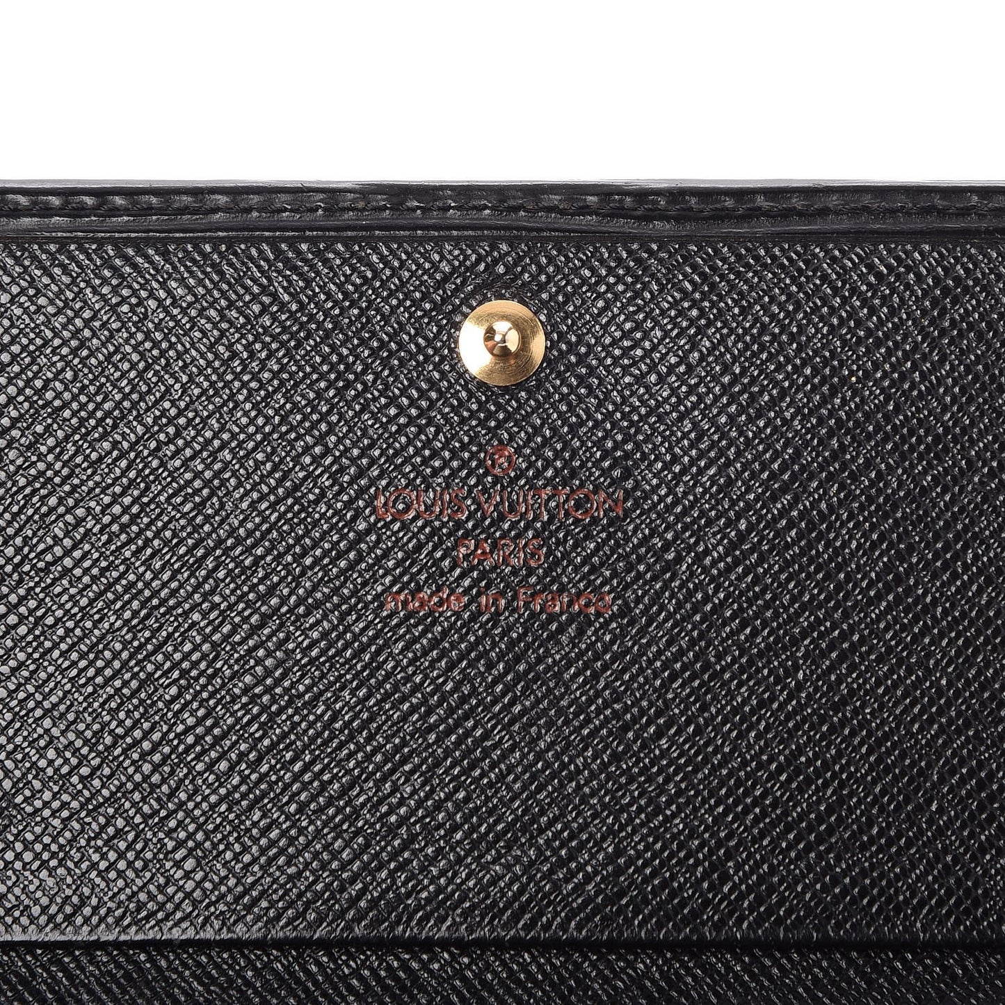 Epi Porte-Monnaie Billets Tresor Wallet Black