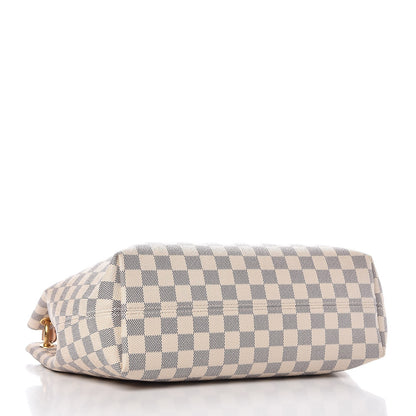Louis Vuitton Damier Azur Graceful PM Rose Ballerine 4 of 10
