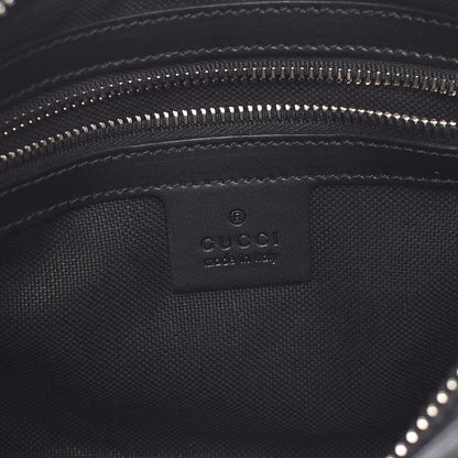 Gucci Soft GG Supreme Monogram Web Belt Bag Black Grey 7 of 8