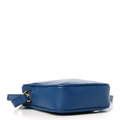 Versace Calfskin Medusa Messenger Bag Blue 4 of 8