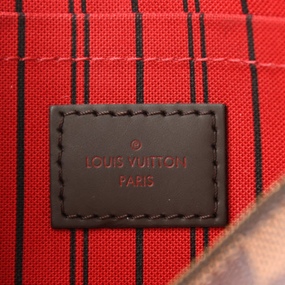 Louis Vuitton Damier Ebene Neverfull MM GM Pochette 7 of 9