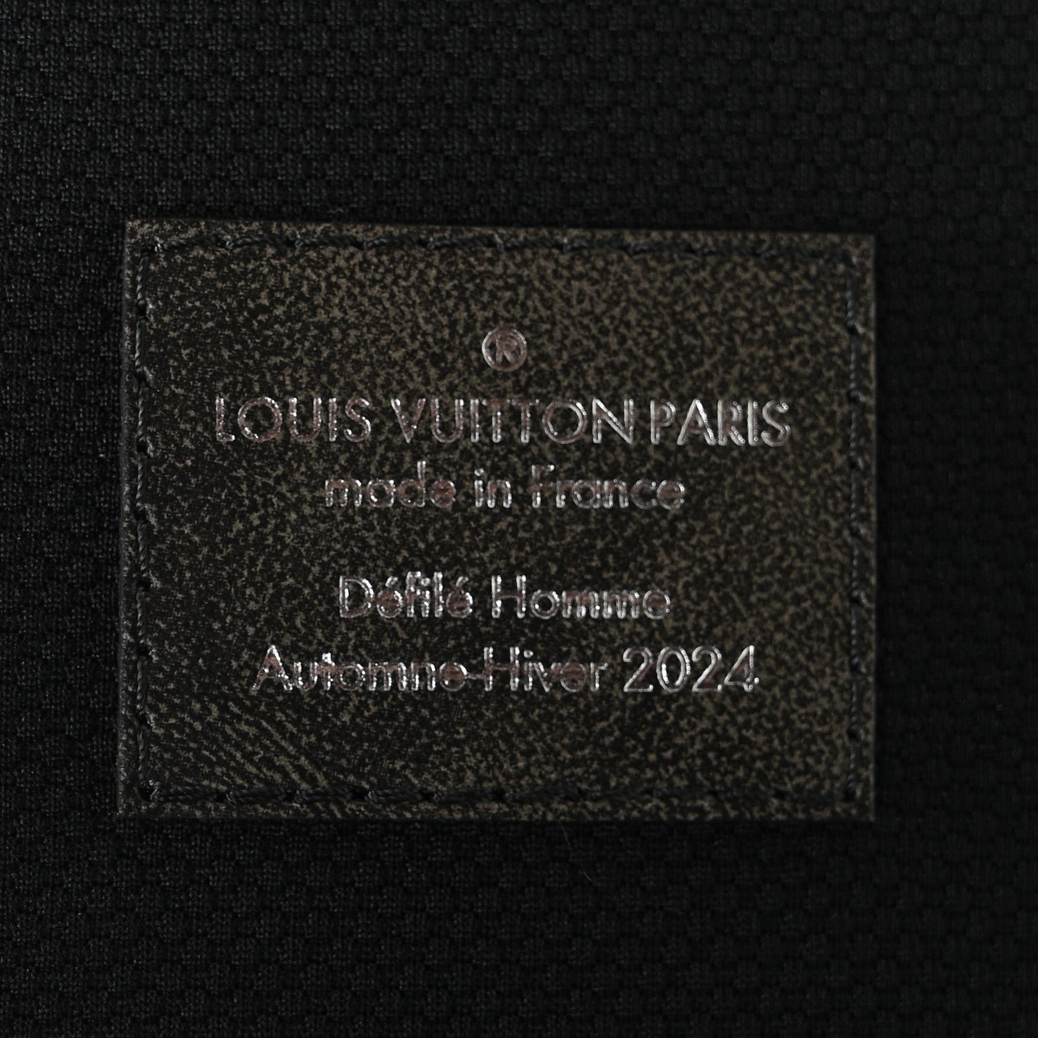 Louis Vuitton Brushed Monogram Rolling Trunk Black 5 of 8
