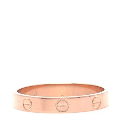 Cartier 18K Pink Gold 3.5mm LOVE Wedding Band Ring 62 10 3 of 5