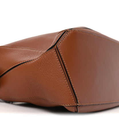 Loewe Calfskin Small Puzzle Bag Tan 8 of 9