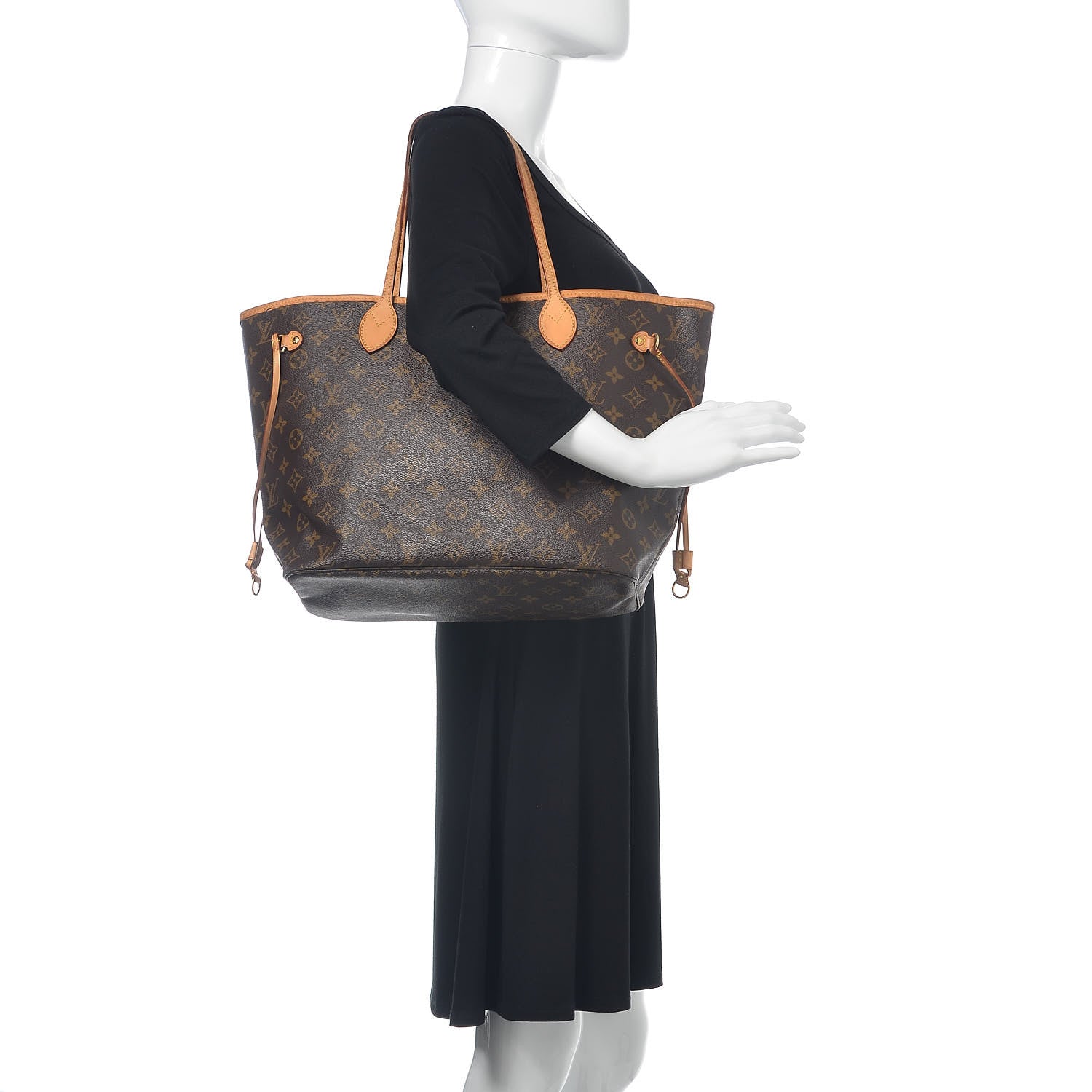 Louis Vuitton Monogram Neverfull MM 2 of 14