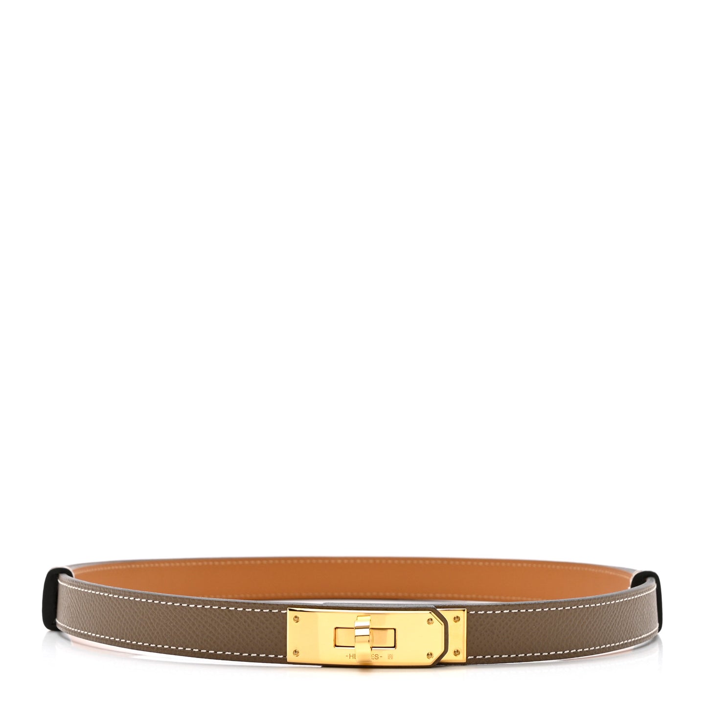 Epsom Kelly Belt Etoupe