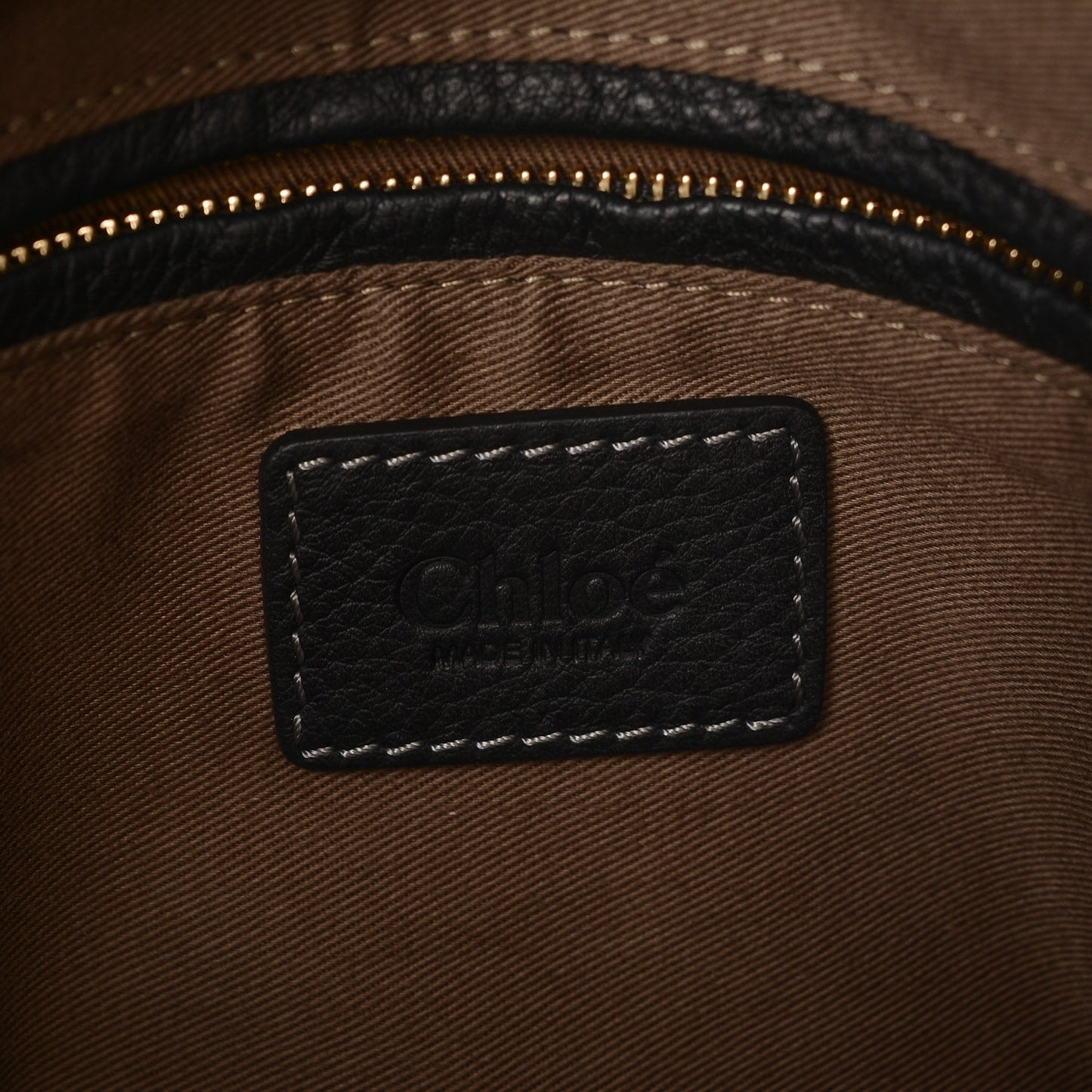 Calfskin Medium Marcie Satchel Black