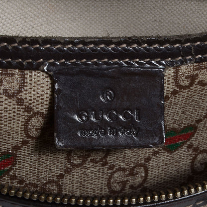 Gucci GG Plus Monogram Hearts Medium Joy Boston Dark Brown 6 of 7