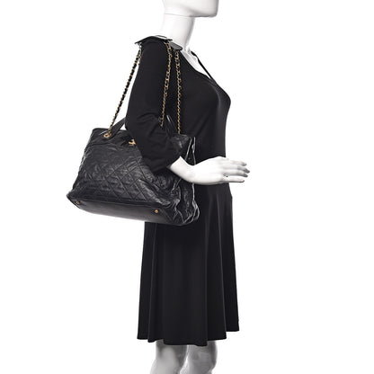 Chanel Iridescent Calfskin Large In the Mix Tote Black 2 of 11