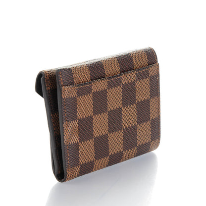 Louis Vuitton Damier Ebene Compact Origami Wallet 3 of 7