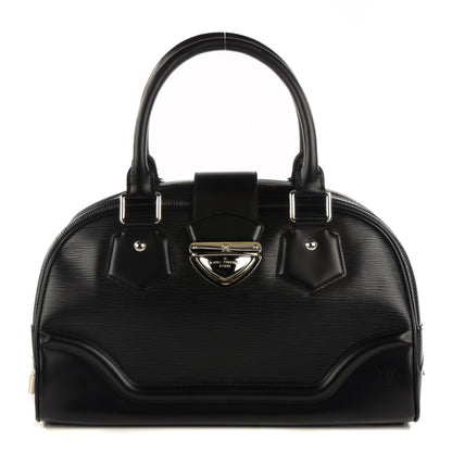 Louis Vuitton Epi Bowling Montaigne GM Black 1 of 7