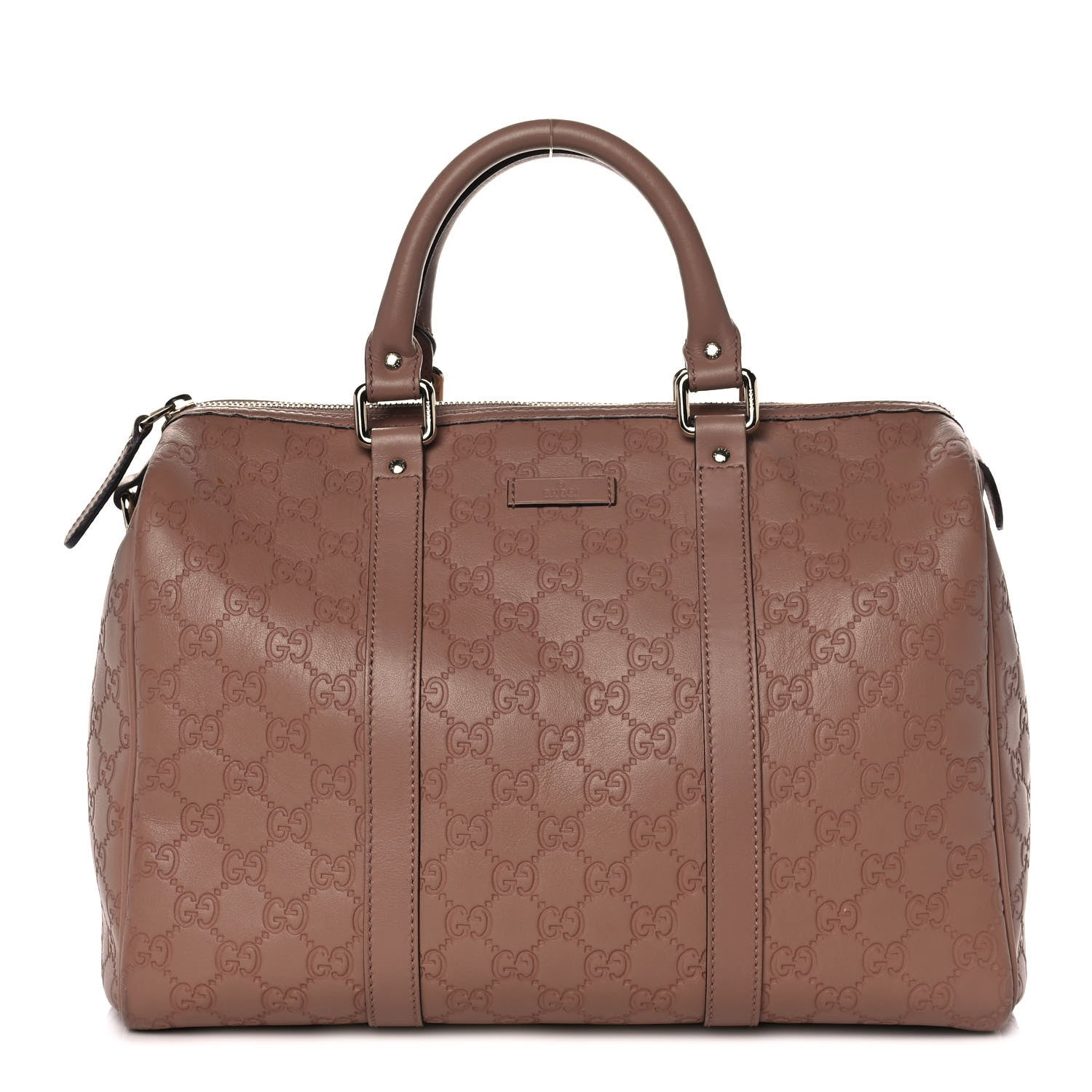 Gucci Guccissima Medium Joy Boston Winter Rose 1 of 13