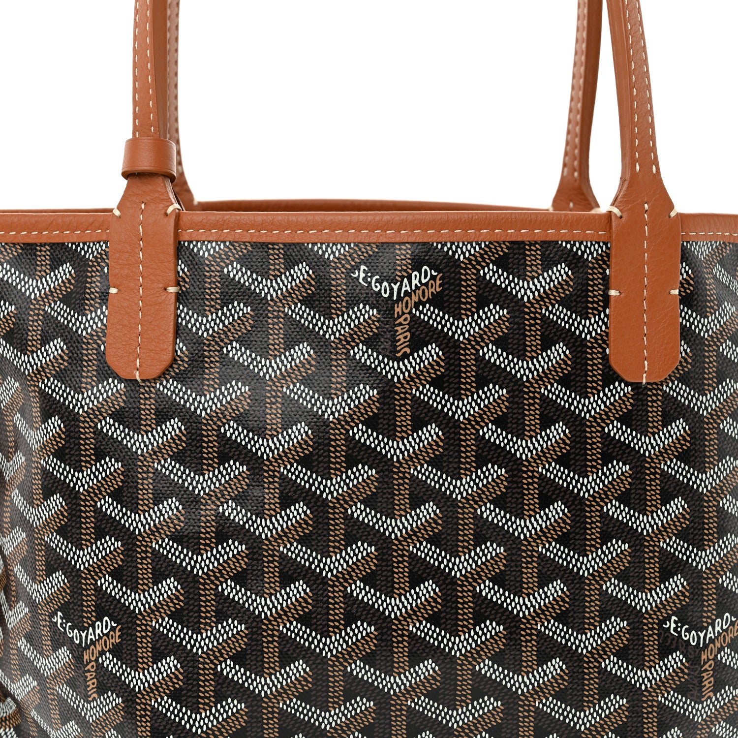 Goyard Goyardine Reversible Mini Anjou Black Gold 15 of 20