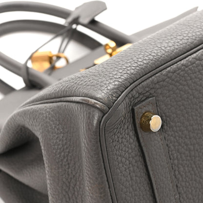 Hermes Togo Birkin 30 Etain 9 of 14