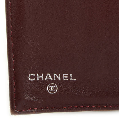 Chanel Lambskin Quilted Large Flap Wallet Black 6 of 8