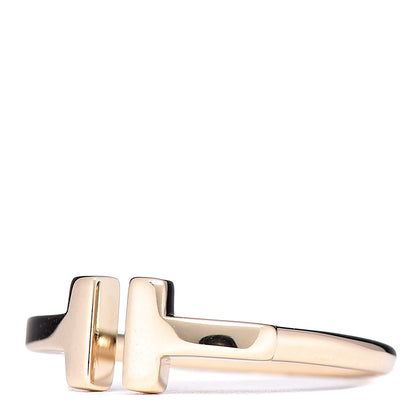 Tiffany 18K Yellow Gold T Wire Ring 47 4 3 of 5