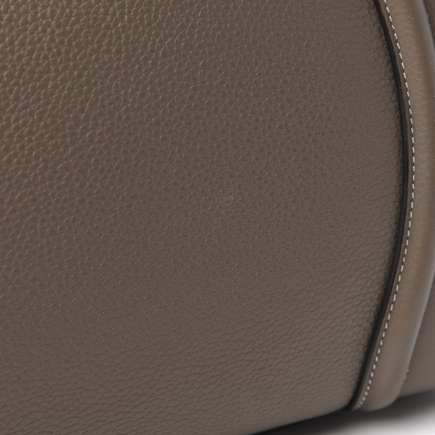 Drummed Calfskin Mini Luggage Souris