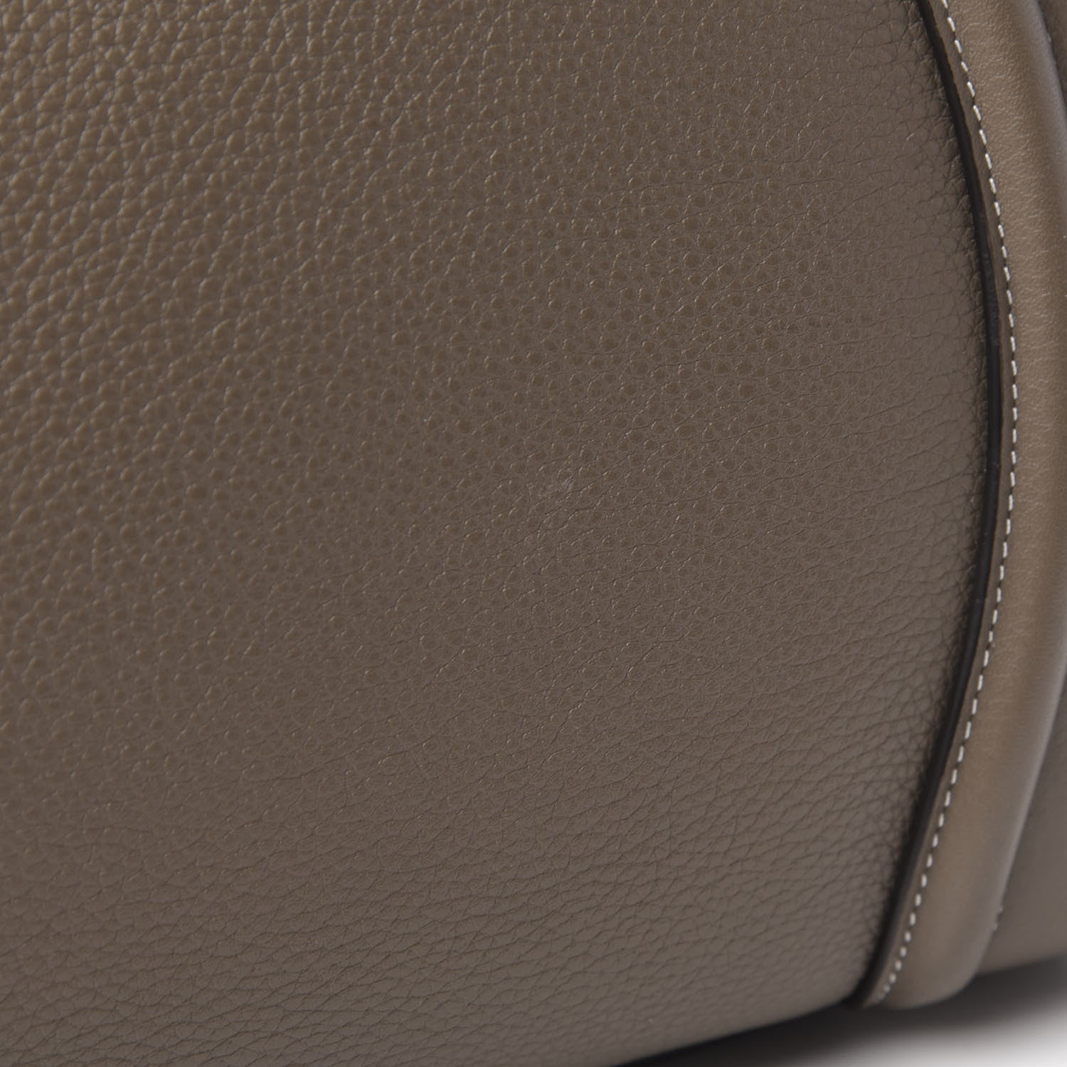 Celine Drummed Calfskin Mini Luggage Souris 10 of 11