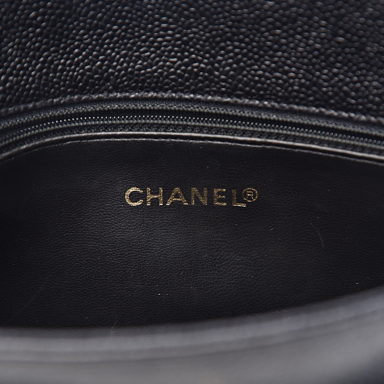 Chanel Caviar CC Shoulder Bag Black 6 of 11