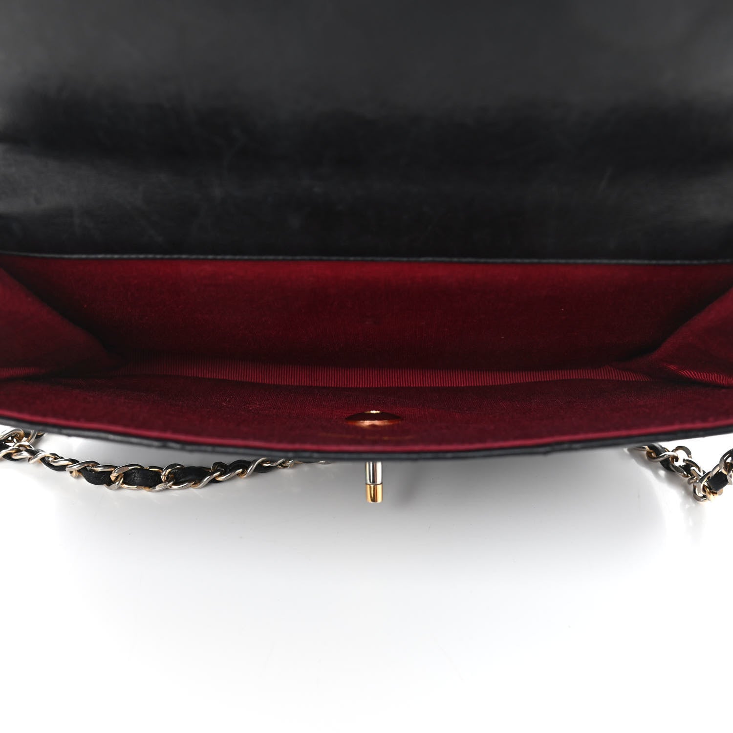 Chanel Lambskin Quilted Medium Double Flap Black 4 of 18