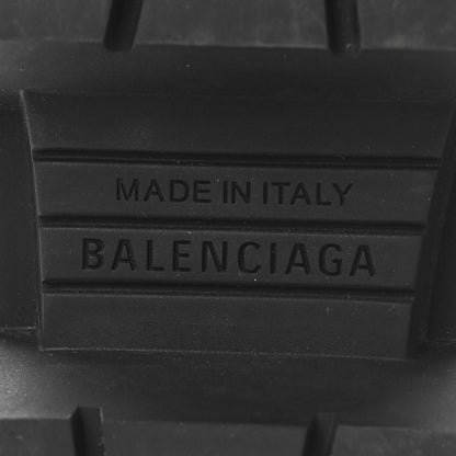 Balenciaga Calfskin Womens Bulldozer Lace Up Boots 38 Black 8 of 8