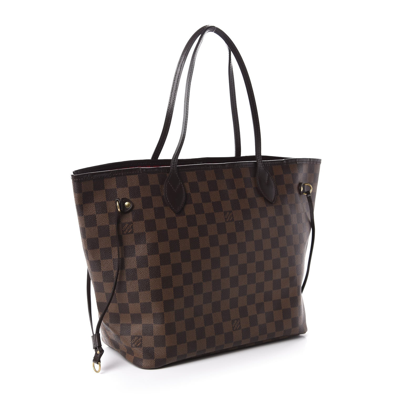 Louis Vuitton Damier Ebene Neverfull MM 3 of 10