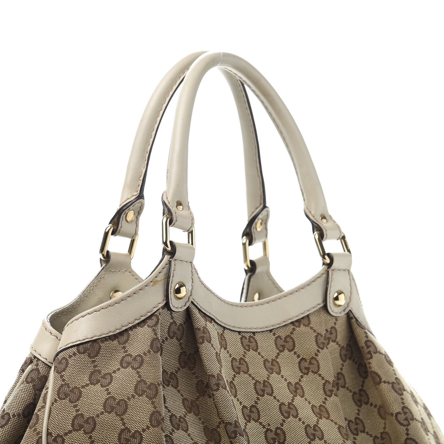 Monogram Medium Sukey Tote Off White