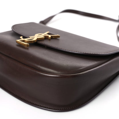 Saint Laurent Vintage Calfskin Monogram Medium Kaia Satchel Brown 8 of 8