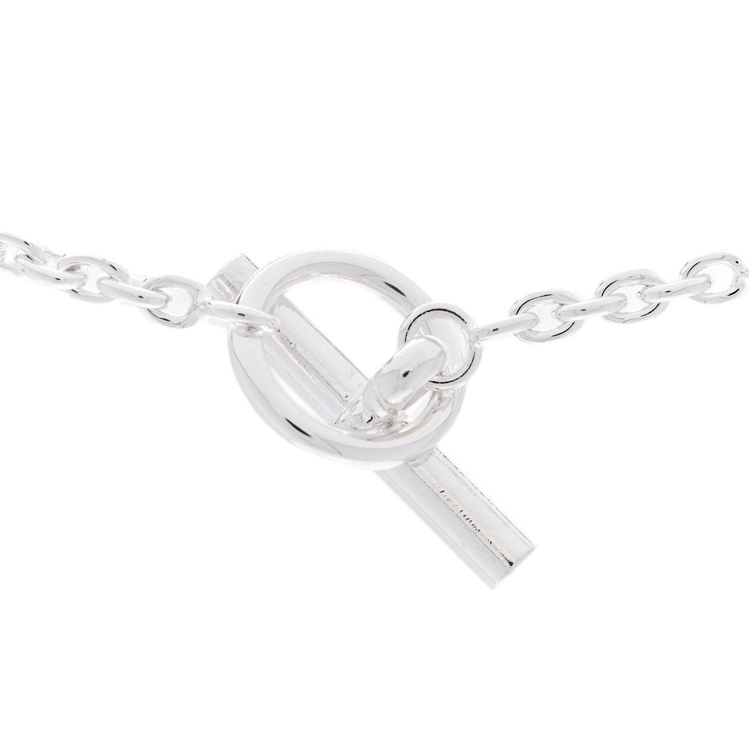 Hermes Sterling Silver Farandole Necklace 120 4 of 6