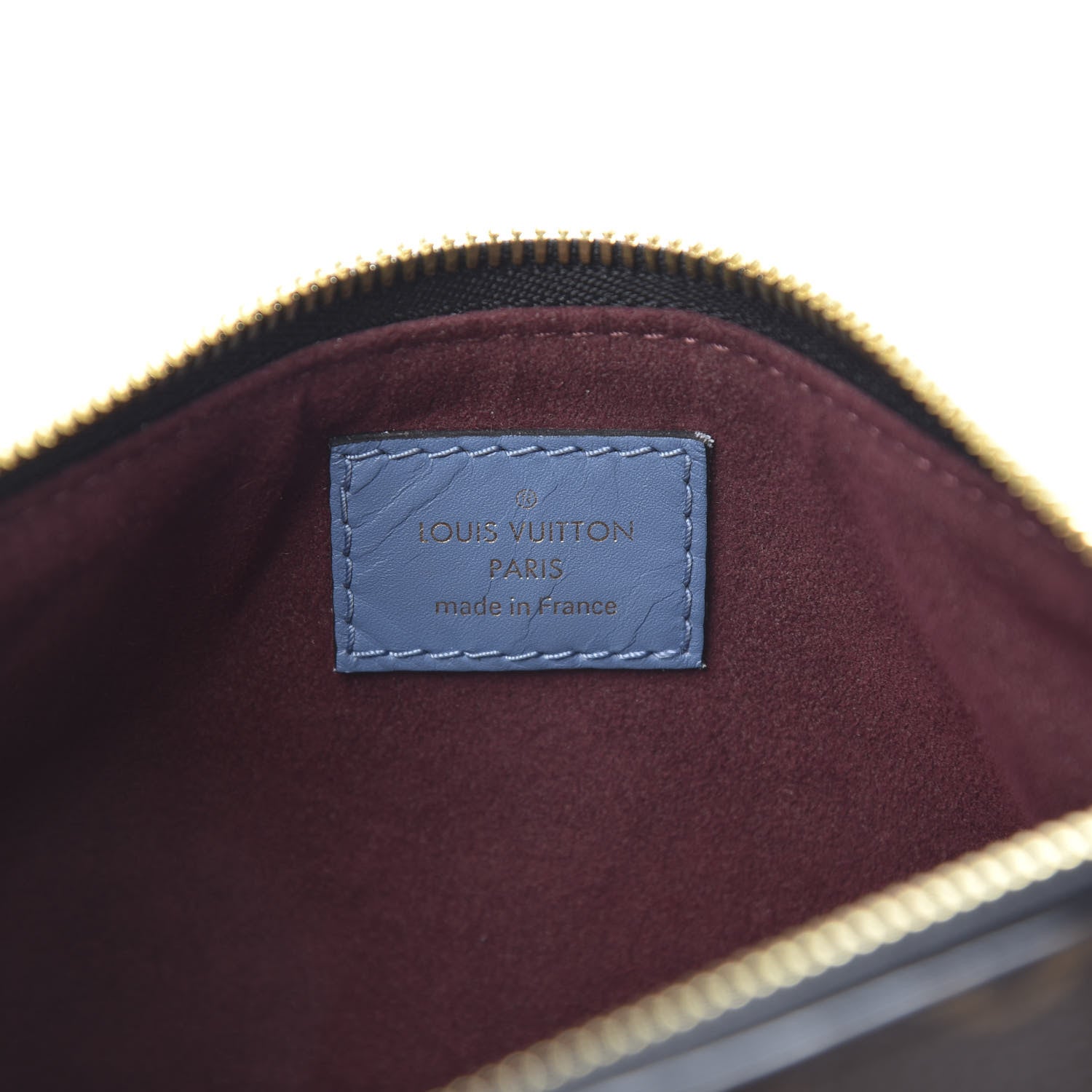 Louis Vuitton Monogram Beaubourg Hobo Mini Bordeaux Red Peach Safran Blue Jean Blue 7 of 13