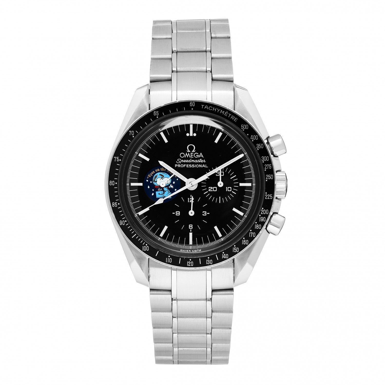 Omega Stainless Steel 42mm Speedmaster Professional MoonWatch Limited Edition Snoopy Manual Winding Watch Black 3578.51.00 1 of 4