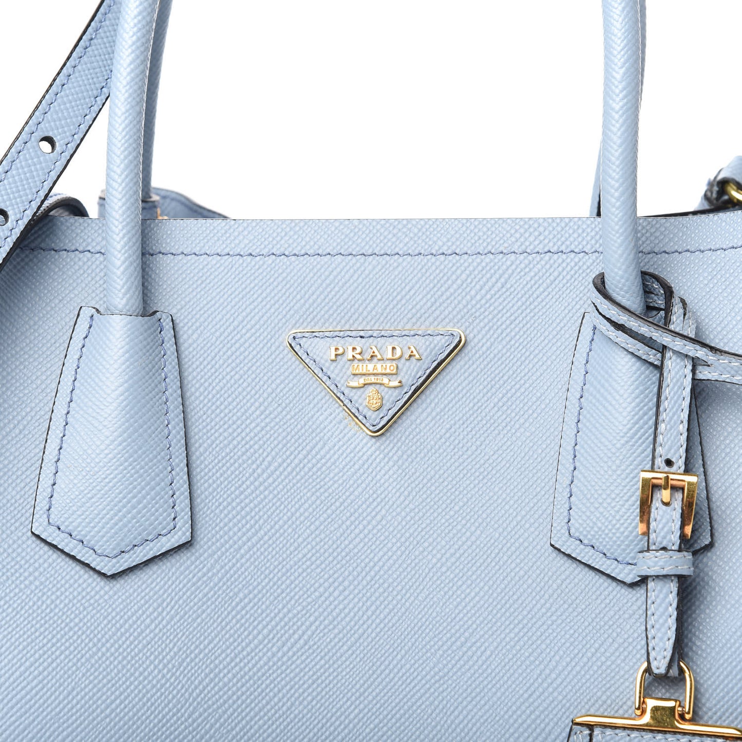 Saffiano Cuir Large Double Bag Astrale