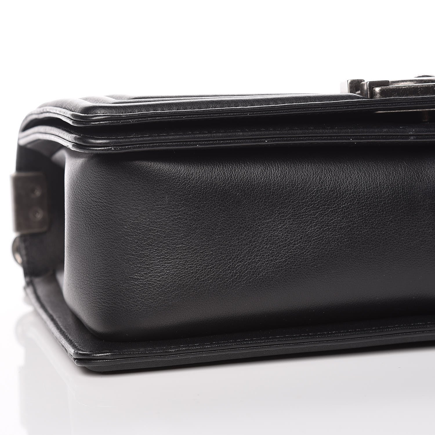 Chanel Calfskin Quilted Medium Boy Flap Black 10 of 11