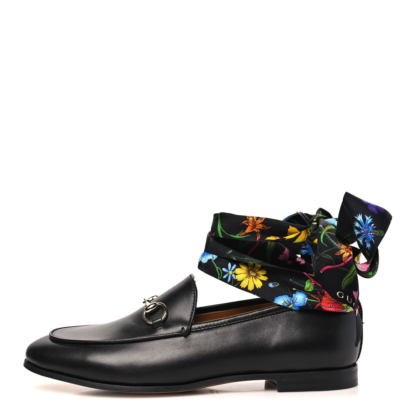 Betis Glamour Calfskin Silk Womens Jordaan Loafers 38 Black Multicolor
