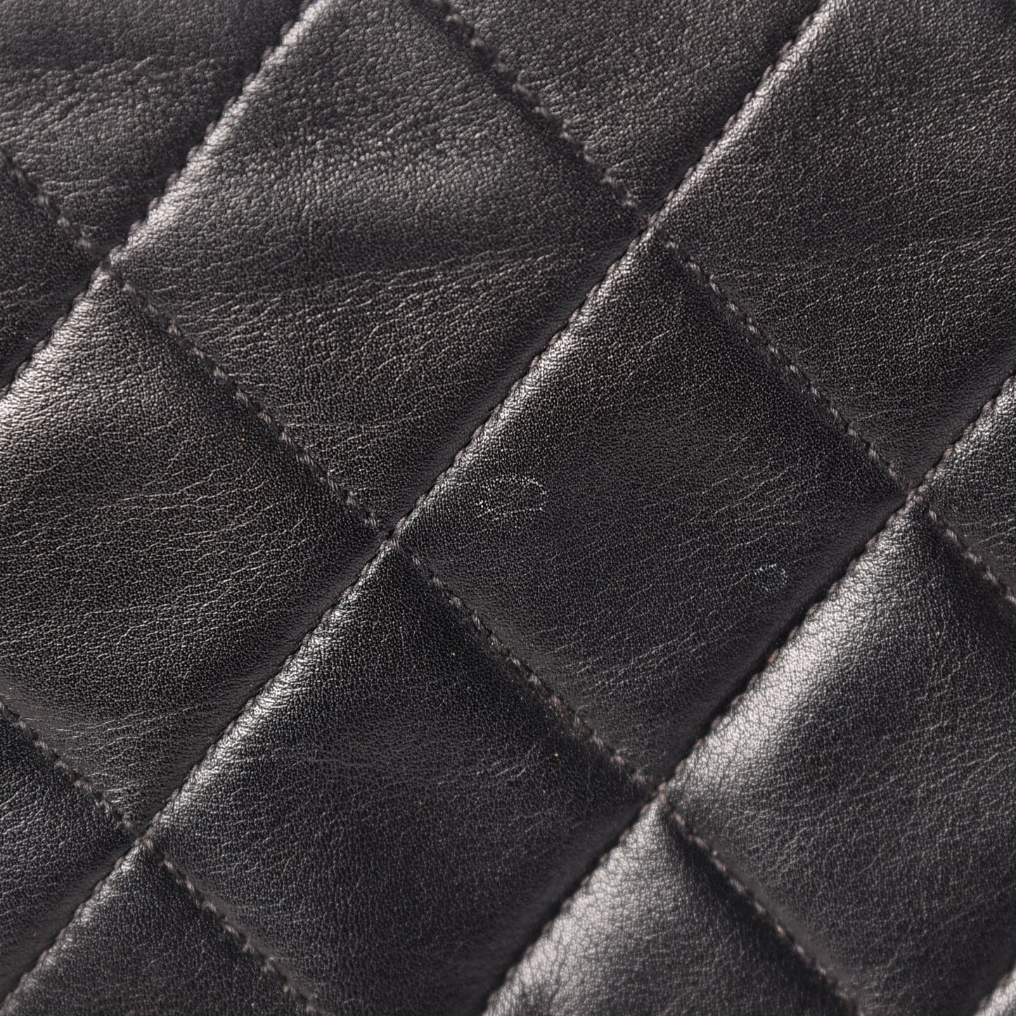 Lambskin Quilted XL Jumbo Single Flap Black