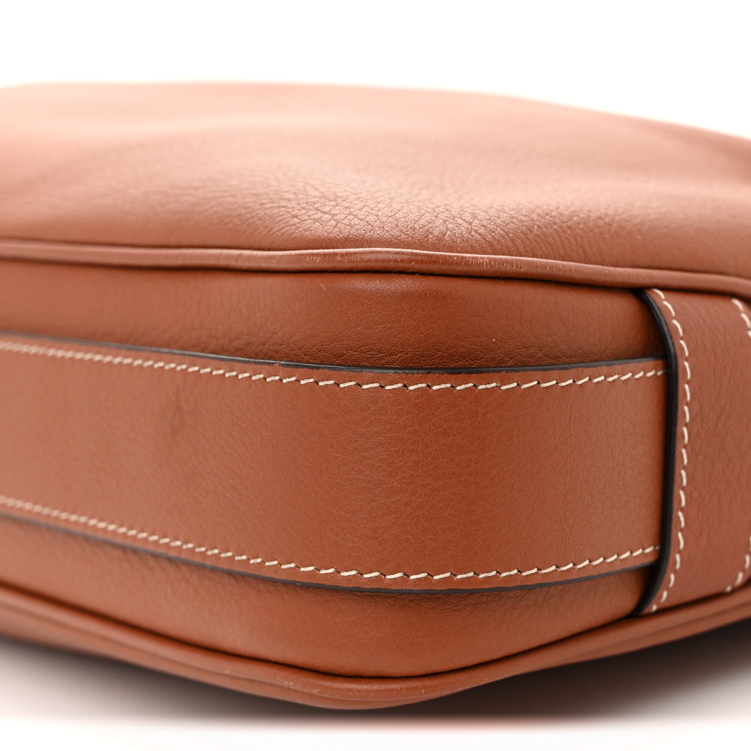 Celine Supple Calfskin Medium Romy Shoulder Bag Tan 10 of 10