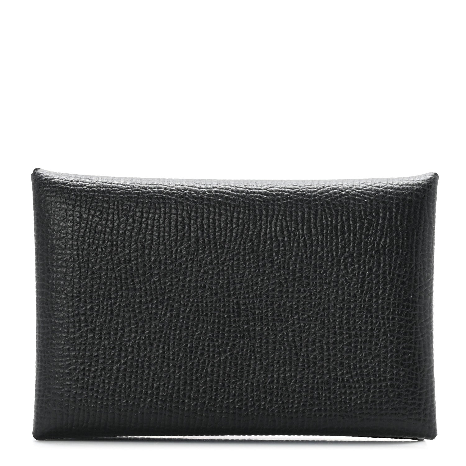 Hermes Epsom Calvi Card Case Black 1 of 7