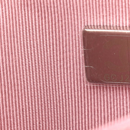 Chanel Iridescent Calfskin Quilted Wallet On Chain WOC Pink 8 of 13