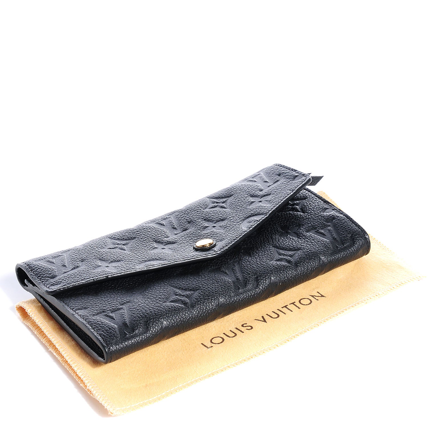 Louis Vuitton Empreinte Curieuse Wallet Black 4 of 7