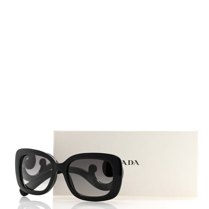 Prada Acetate Baroque Sunglasses SPR 27O Black 6 of 6