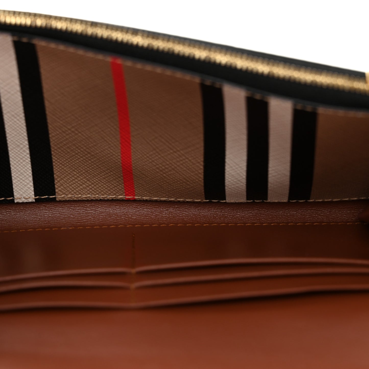 E-Canvas Icon Stripe Halton Continental Wallet Archive Beige